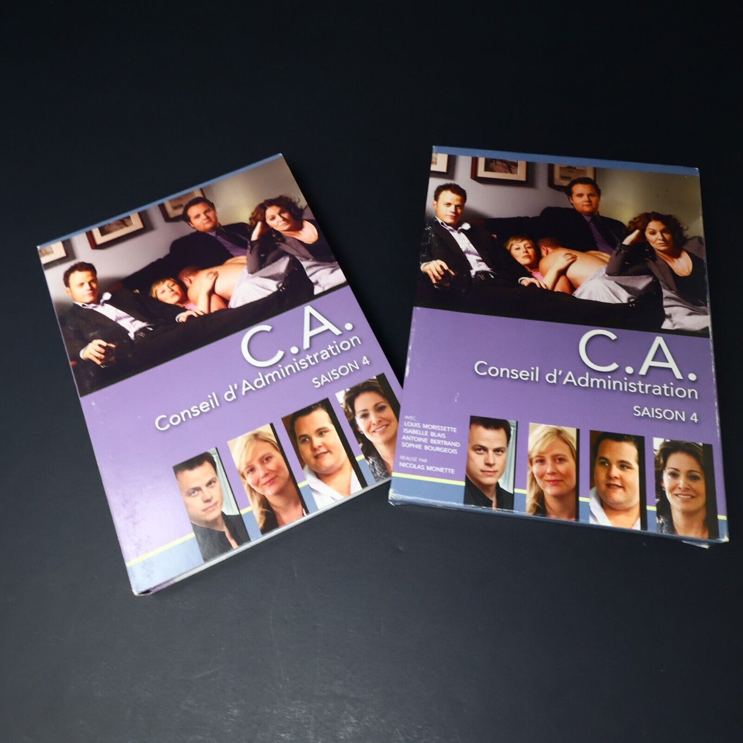C.A. Conseil dAdministration Saison 4 DVD Testé 2010 Série TV Louis Morissette