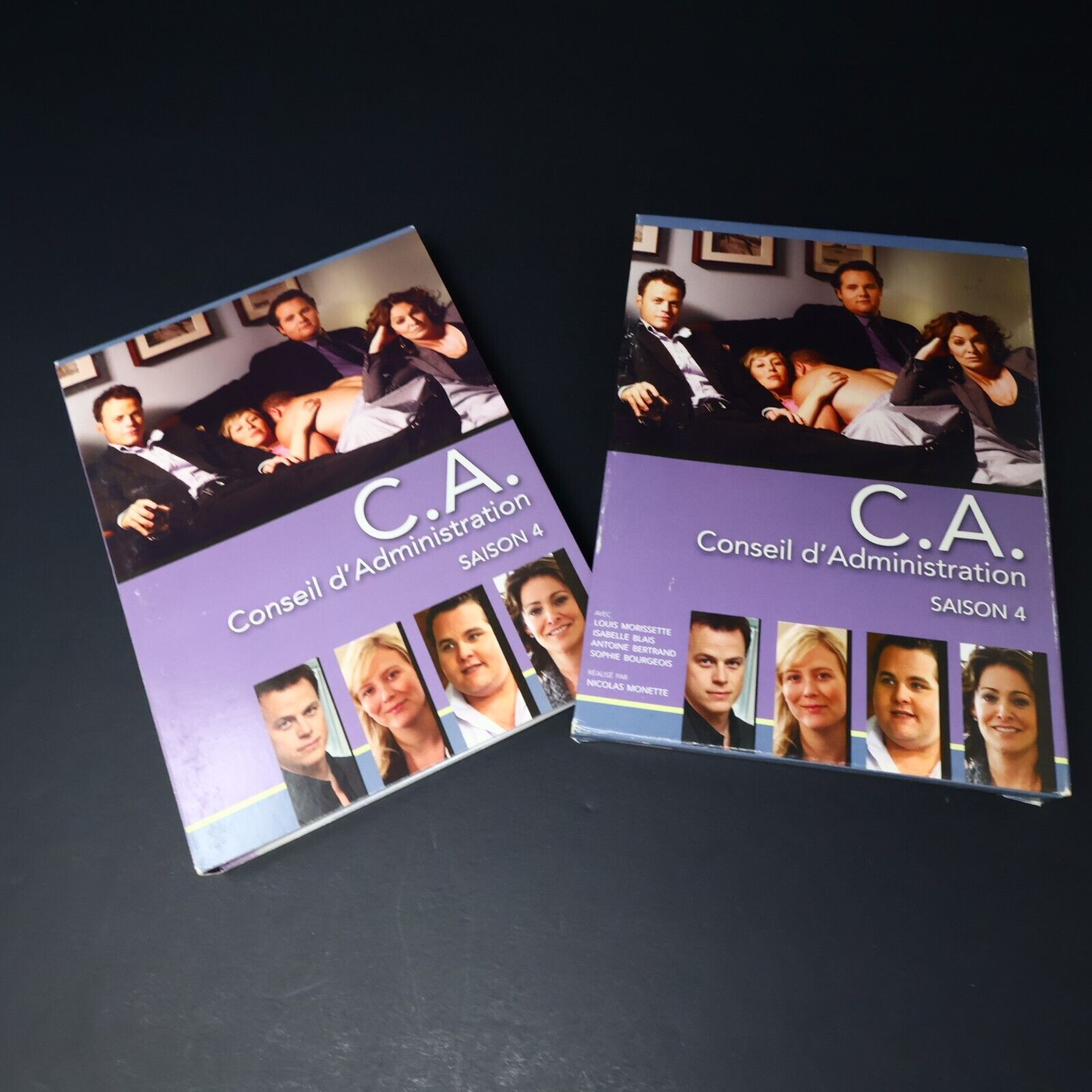 C.A. Conseil dAdministration Saison 4 DVD Testé 2010 Série TV Louis Morissette