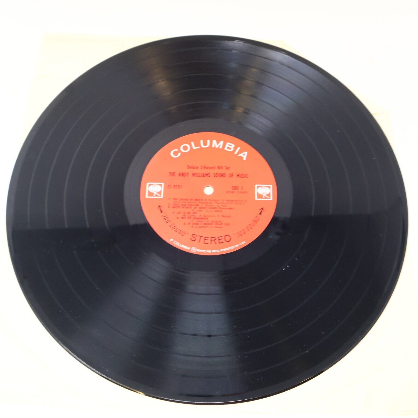 The Andy Williams Sound Of Music 2x LP Record Vinyl Canada Columbia KGP5 1968