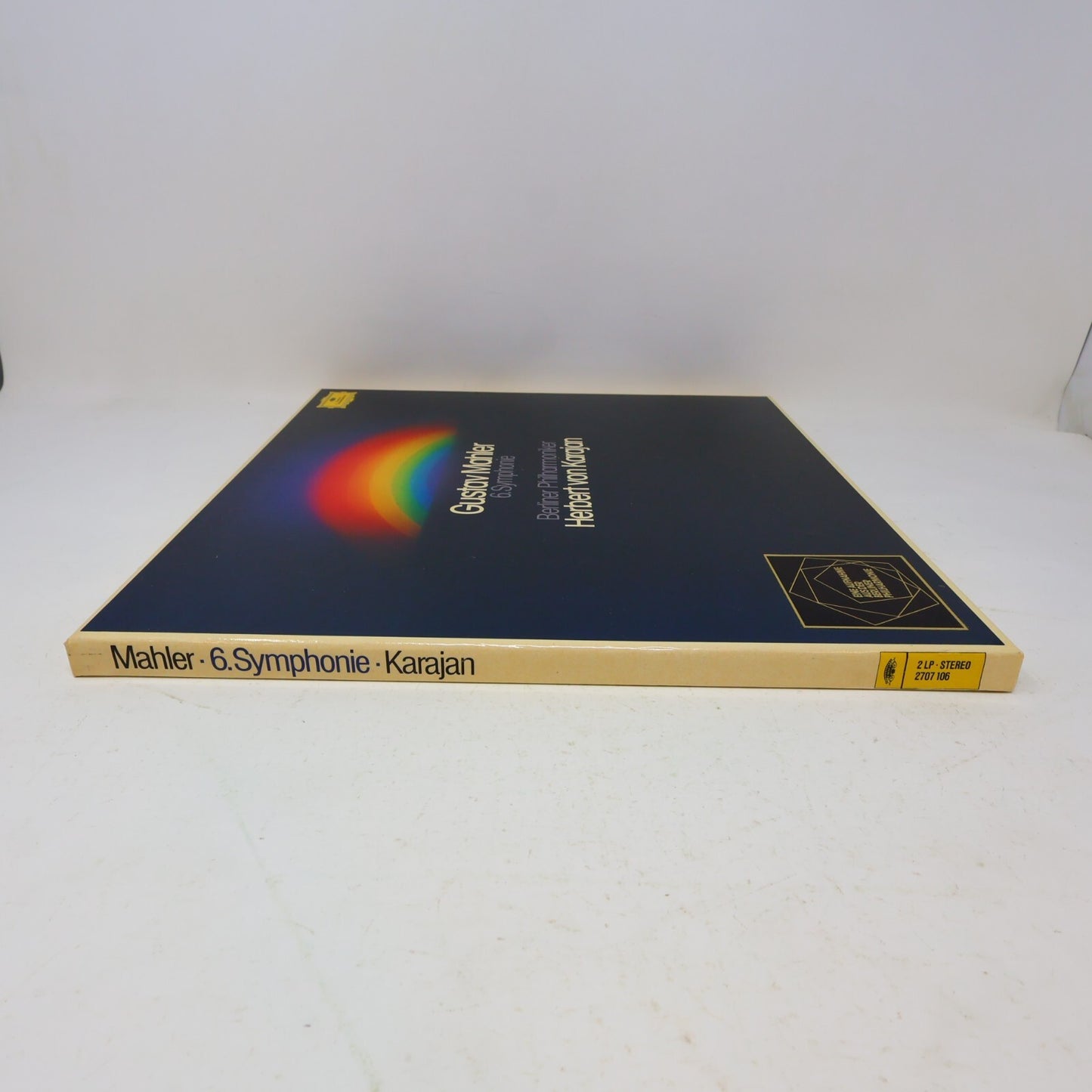 Herbert von Karajan Gustav Mahler Symphonie #6 Tragische 2x LP Record 2707 106