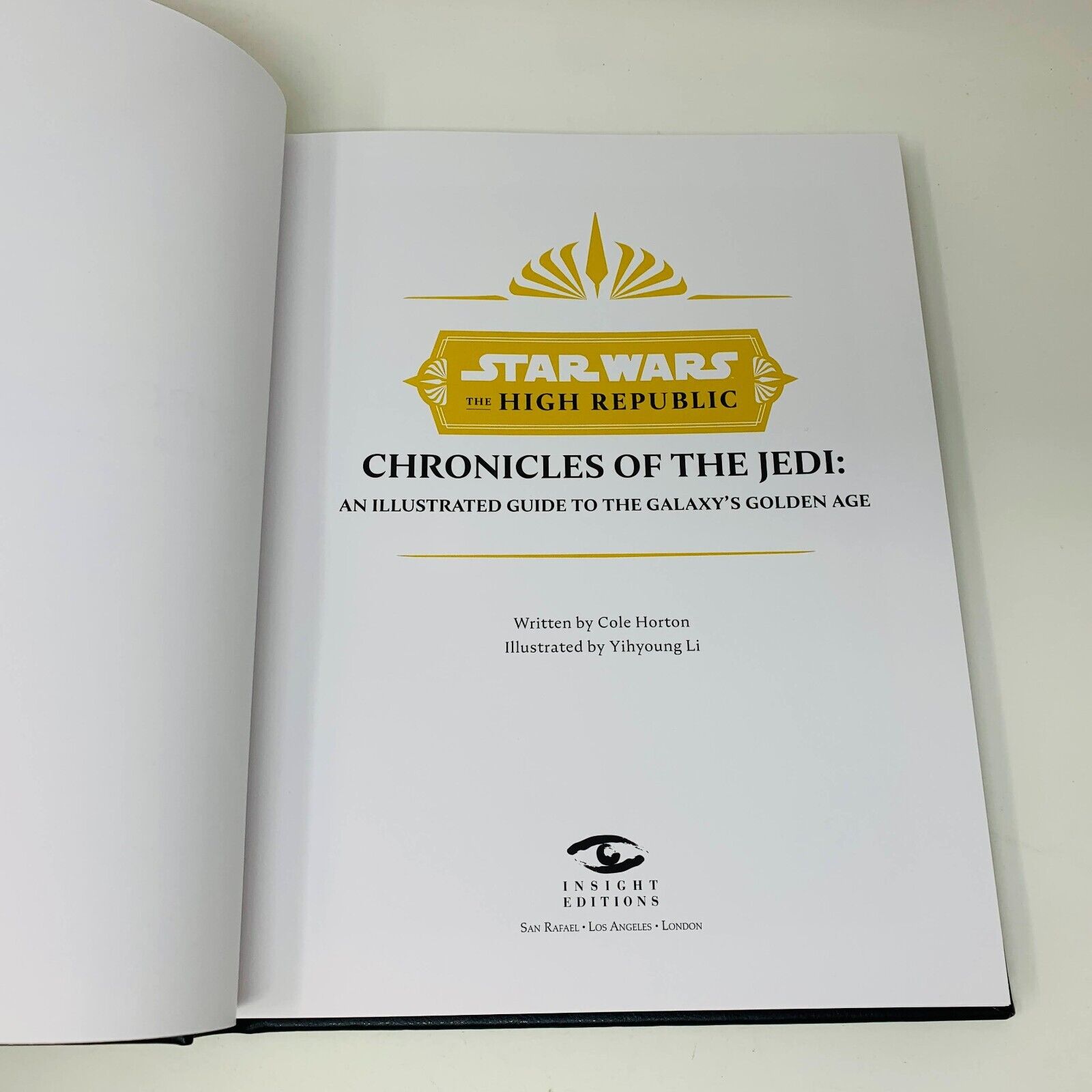 2023 Star Wars The High Republic Chronicles of the Jedi Illustrated Guide HC