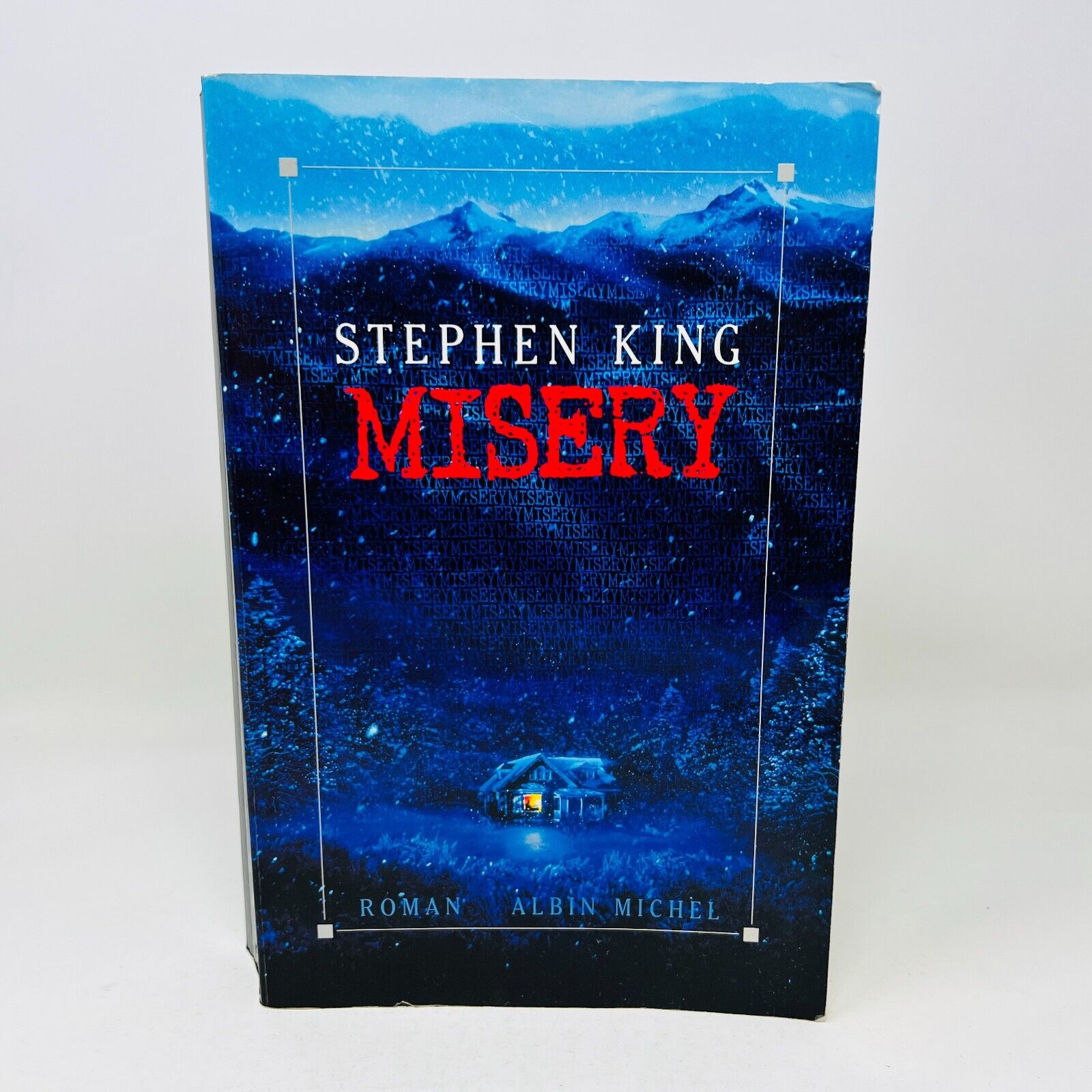 1991 Misery de Stephen King Roman Albin Michel Horreur Français/French Paperback