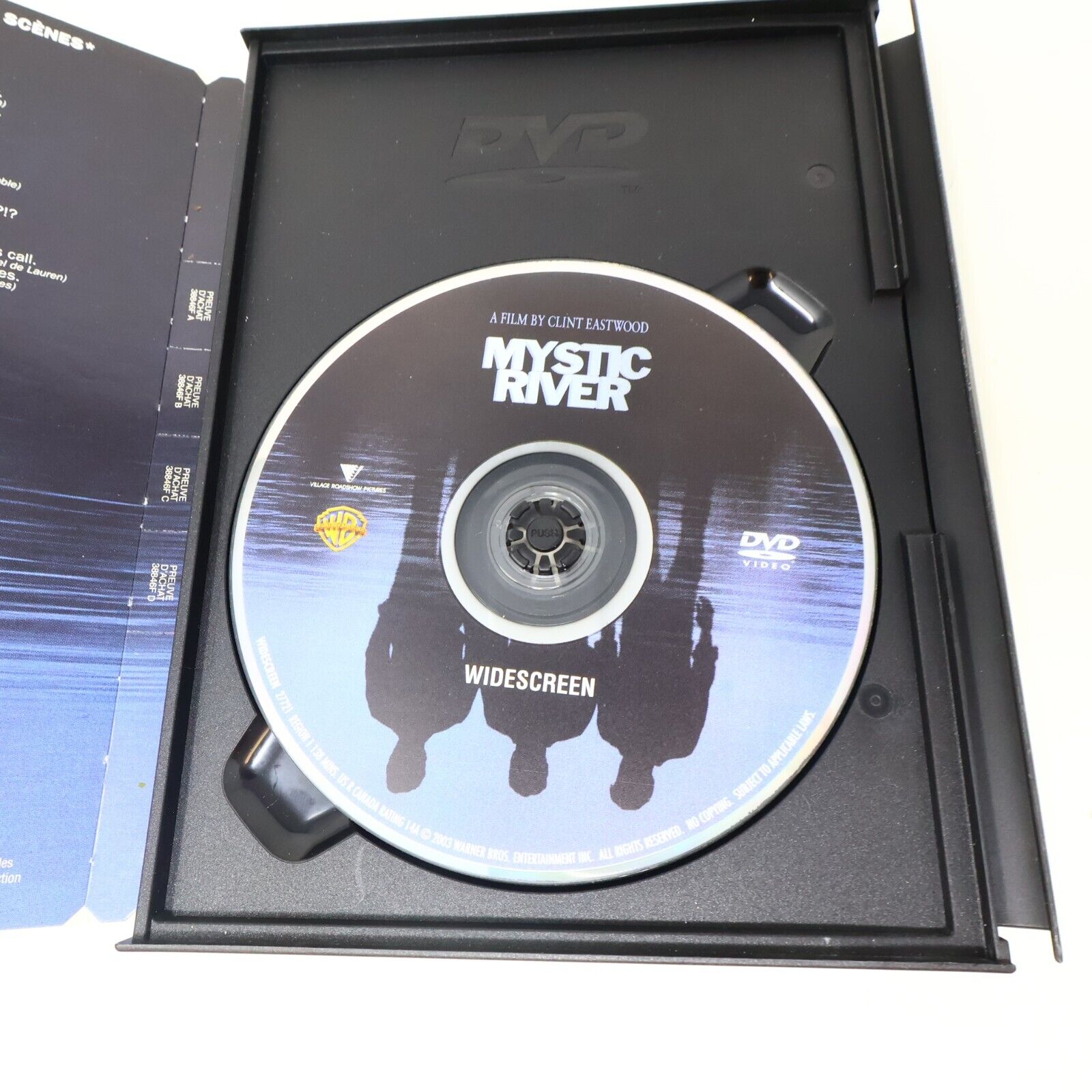 Mystic River Version Française DVD Sean Penn Tim Robbins Kevin Bacon Testé NTSC