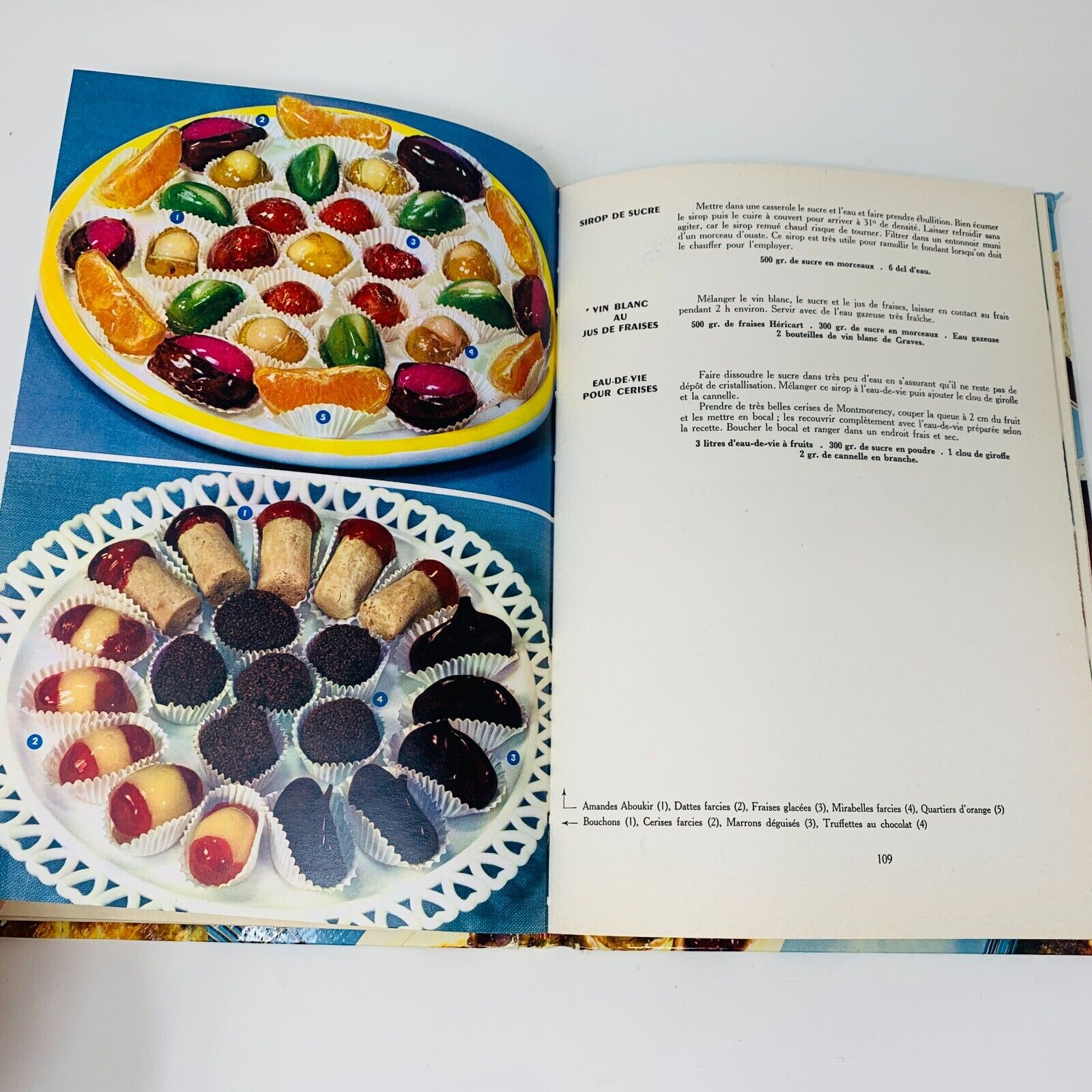 1958 Patisserie Familiale Flammarion Livre de Recettes Cuisine Pasquet Français