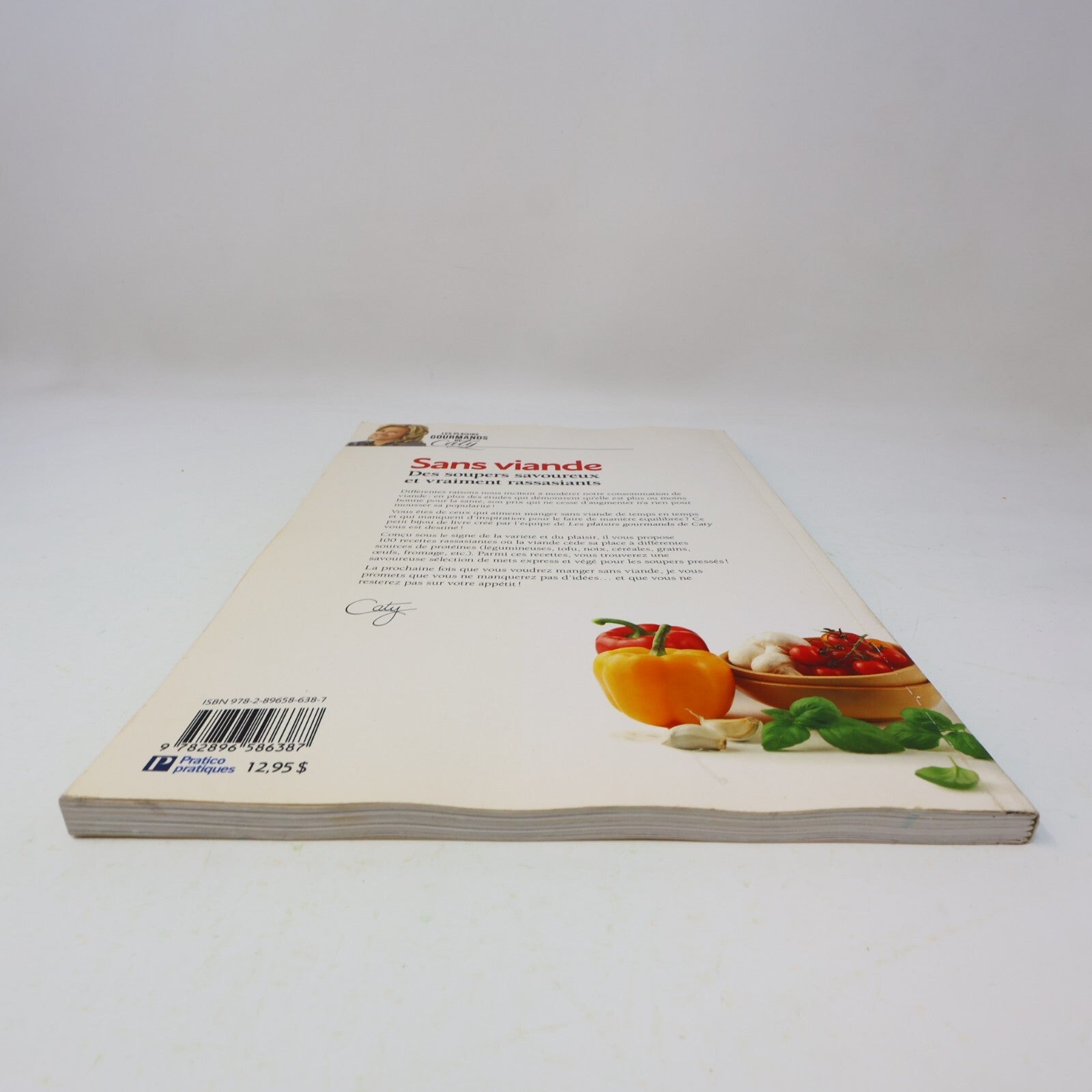 2016 Sans Viande des Soupers Savoureux Caty Bérubé Cuisine Recettes Québec Livre