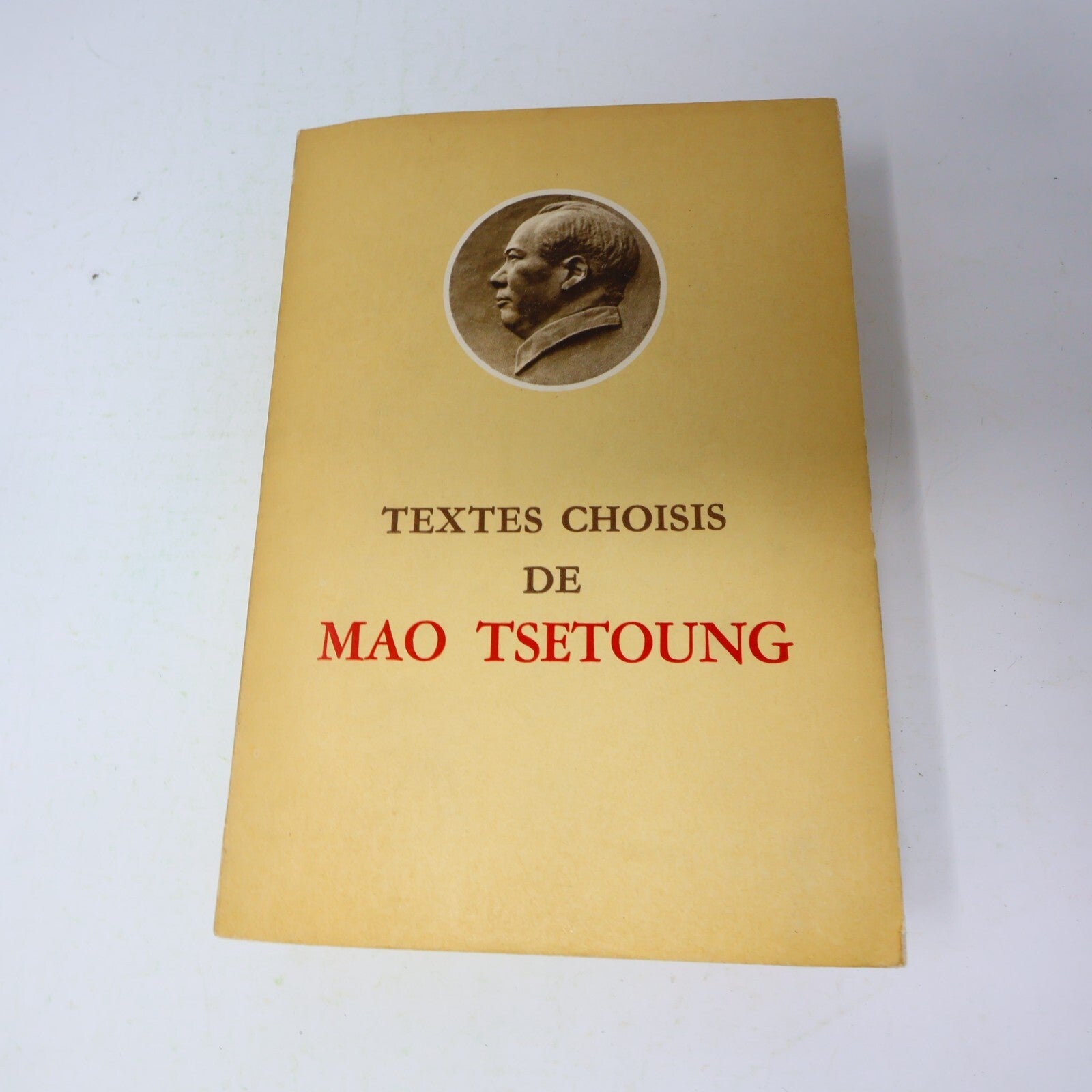 1972 Textes Choisis de Mao Tsetoung Politique Société Français Paperback Livre