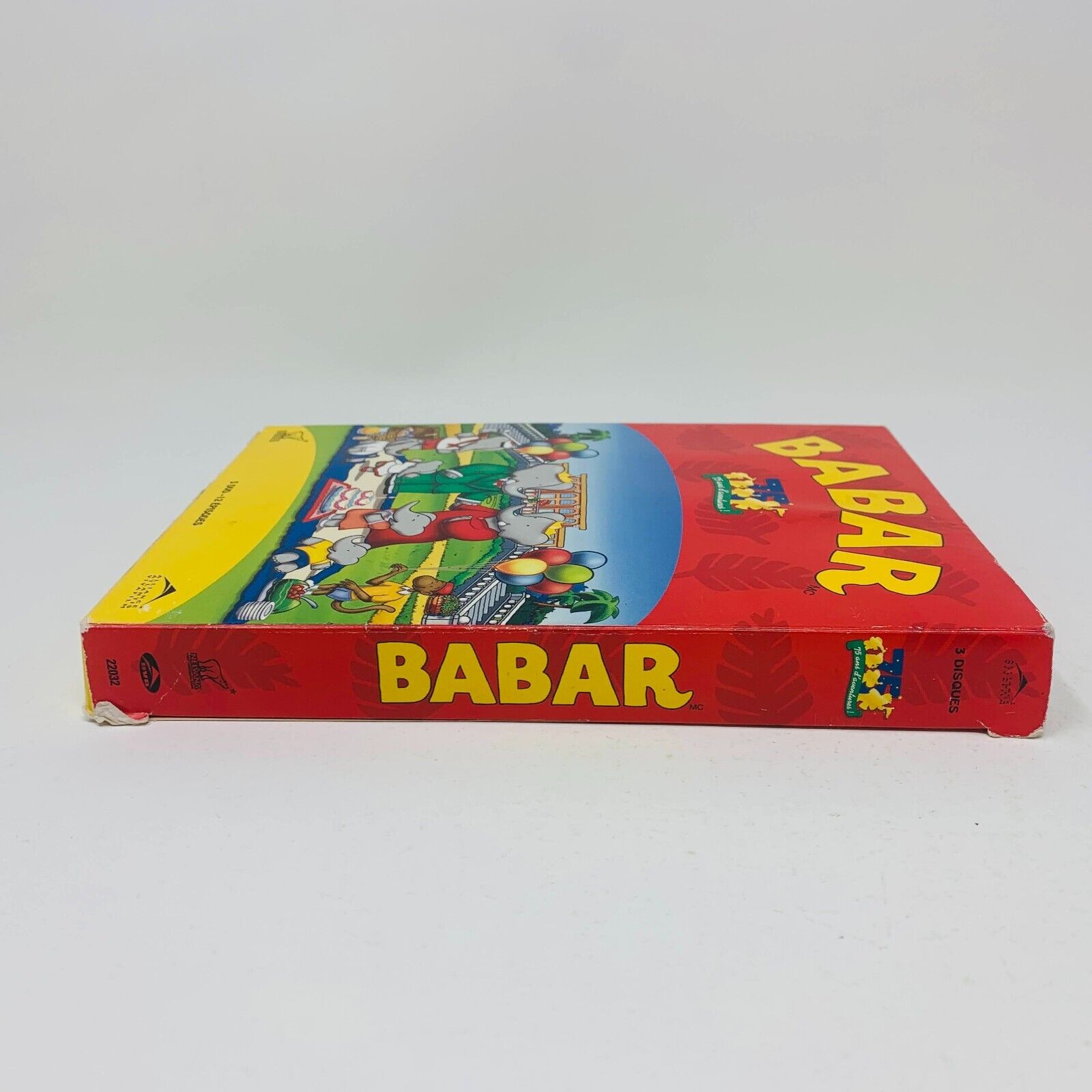 Babar 75 Ans d'Aventures! DVD Français & English Region 1 Testé Nelvana Coffret