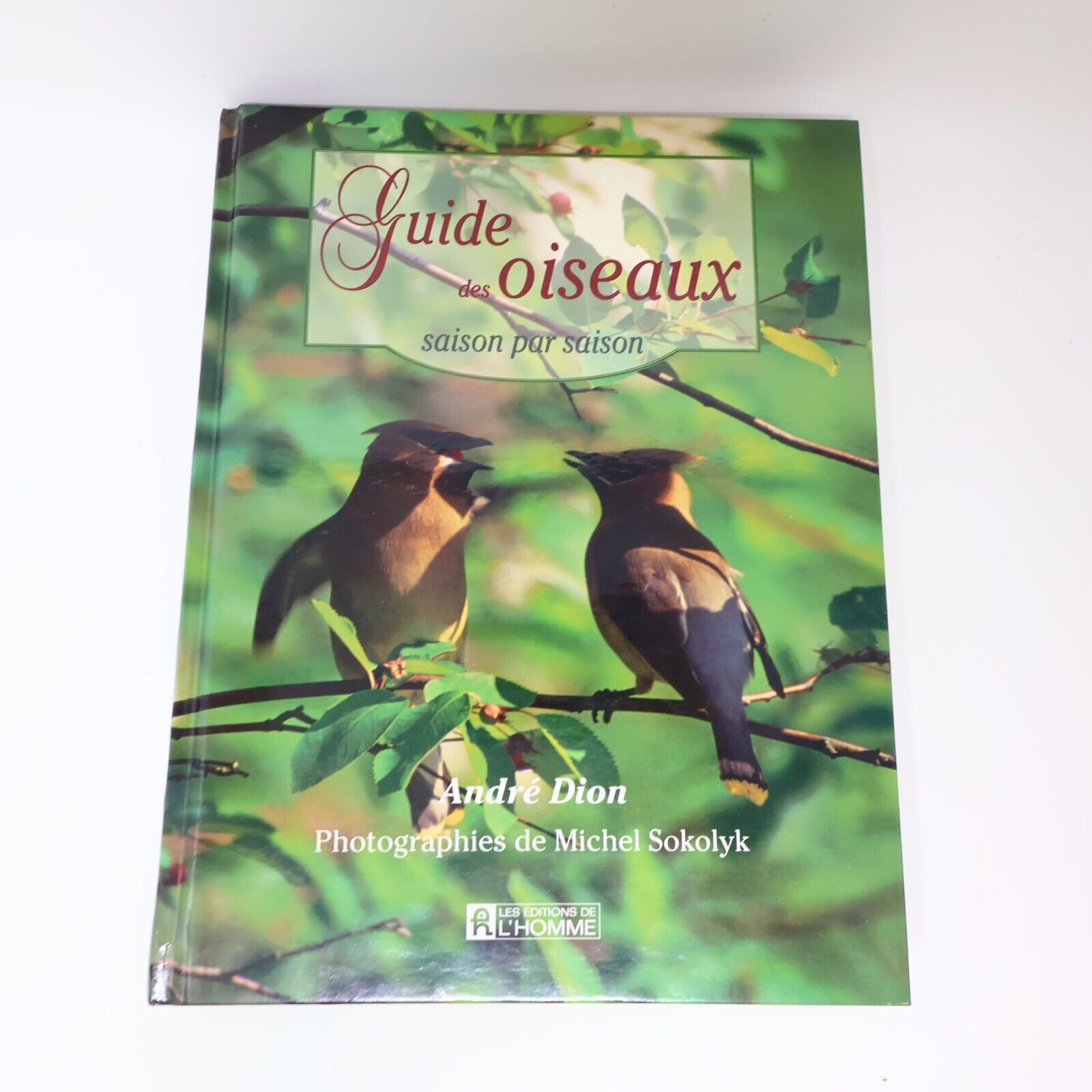 1995 Guide des Oiseaux Saison par Saison André P. Dion Michel Sokolyk Animaux HC