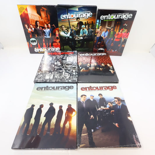 Entourage 7 DVD Lot Seasons 1-3 & 6-8 TV Series All Factory Sealed Except S2