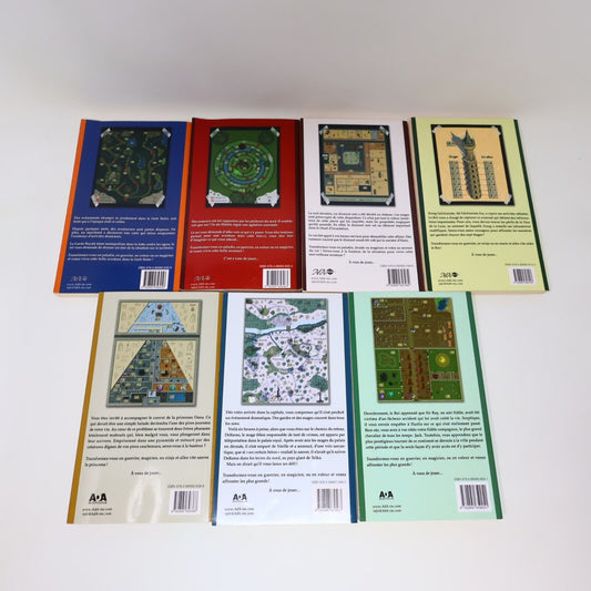 Lot 7 Livres À Vous de Jouer! #1-2 4-8 Ada La Forêt Noire Jeu de Rôle Français