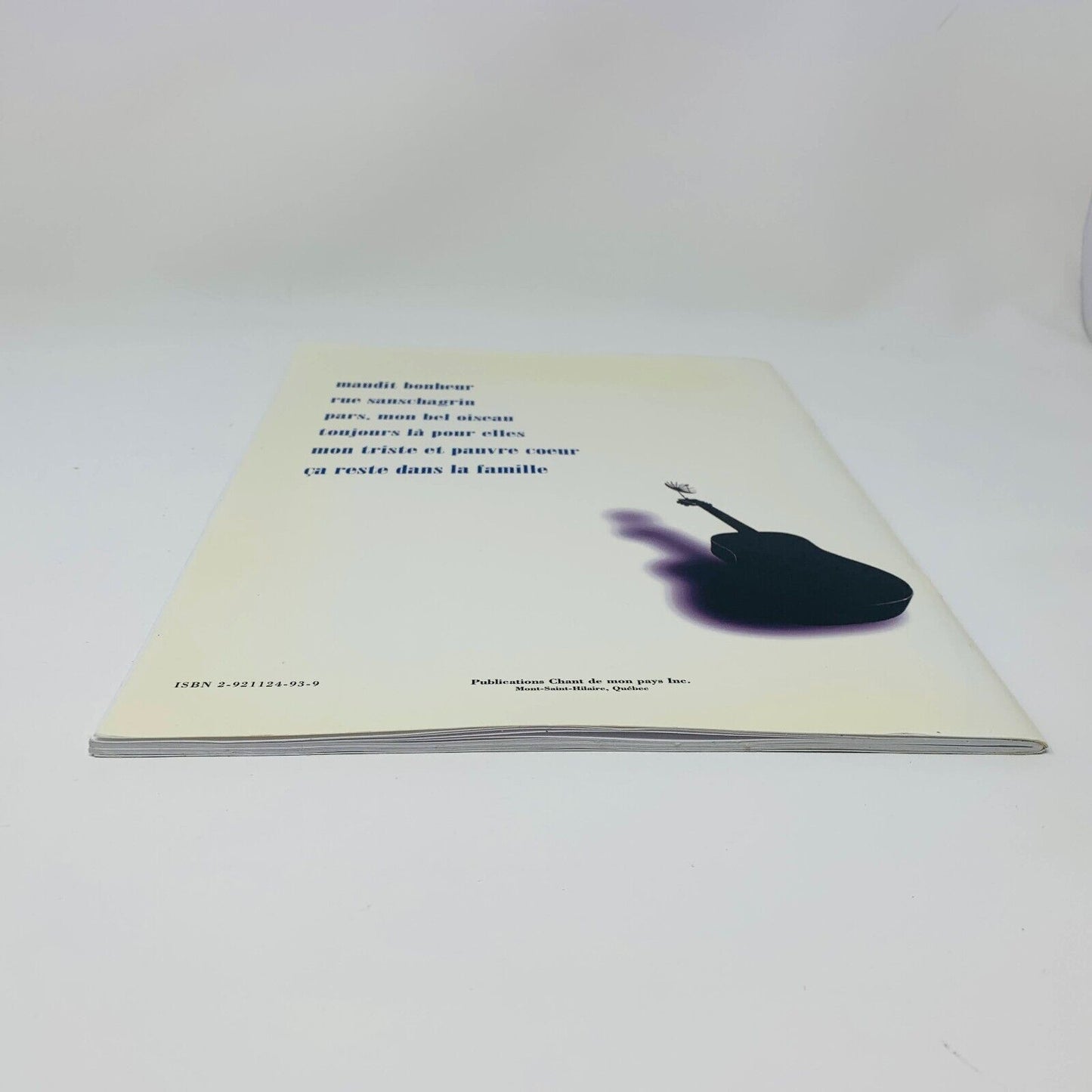 1999 Michel Rivard Maudit Bonheur Extraits Partitions Songbook Québec Français