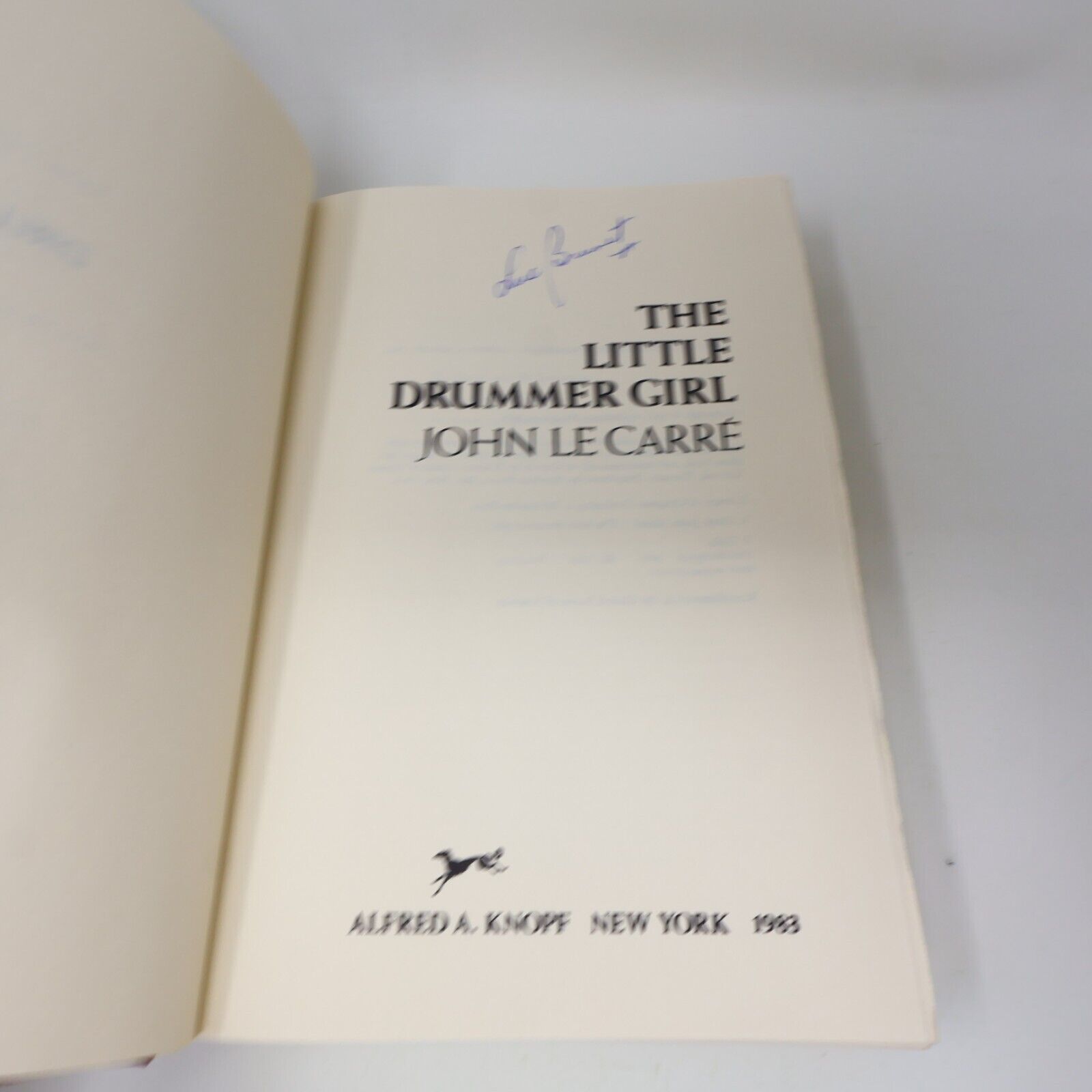 1983 The Little Drummer Girl John le Carré Knopf Hardcover Espionage Spy Book HC