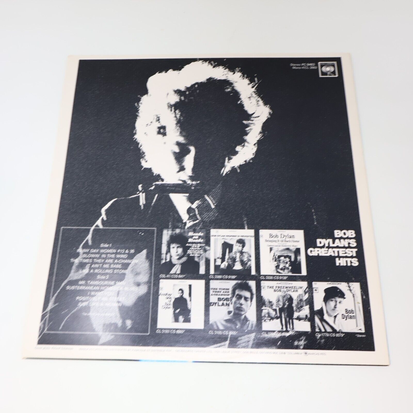 Bob Dylan's Greatest Hits + Planet Waves Lot of 2 LP Records VPC 9463 7ES-1003