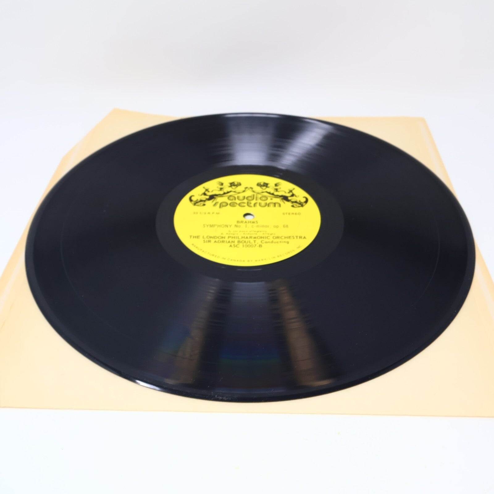 Sir Adrian Boult Johannes Brahms London Philharmonic Orchestra Record ASC-10007