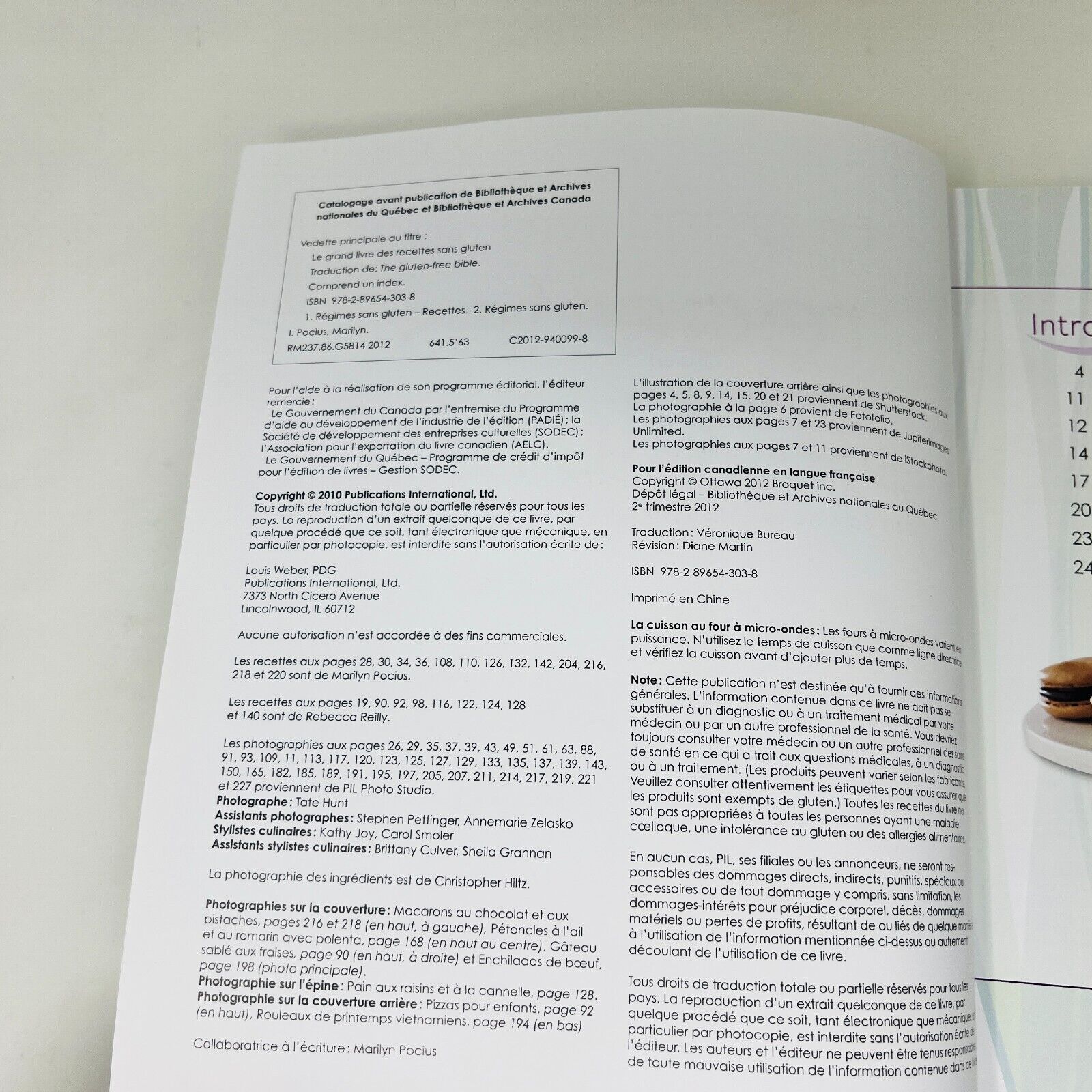 Lot de 2 Livres de Recettes Sans Gluten 21 Jours de Menus/Grand Livre Français