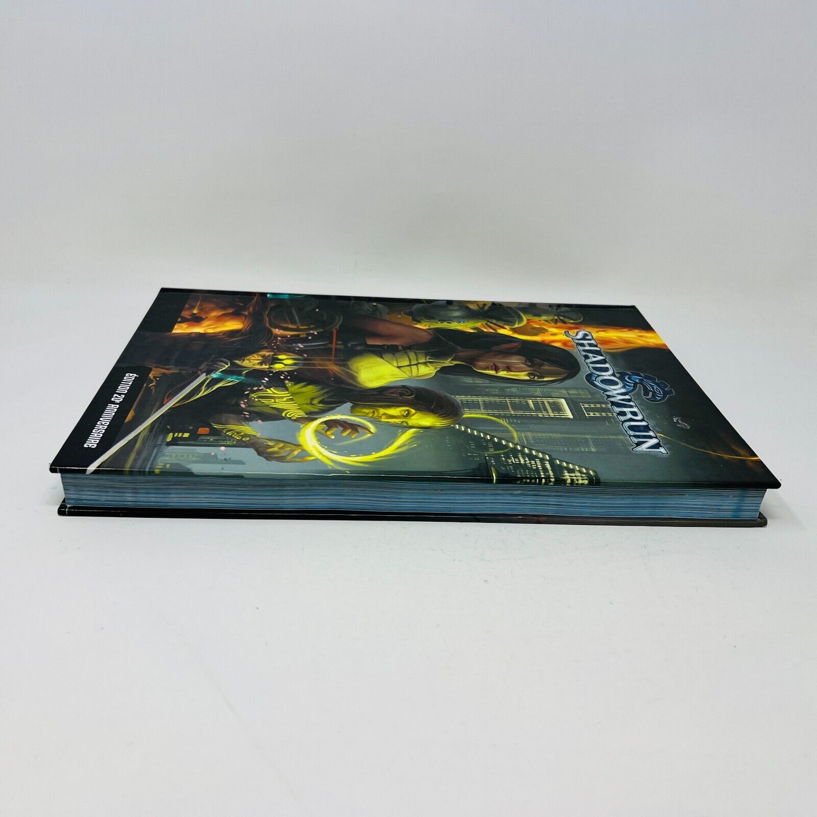 2009 Shadowrun Édition 20ème Anniversaire Livre en Français/French Hardcover RPG