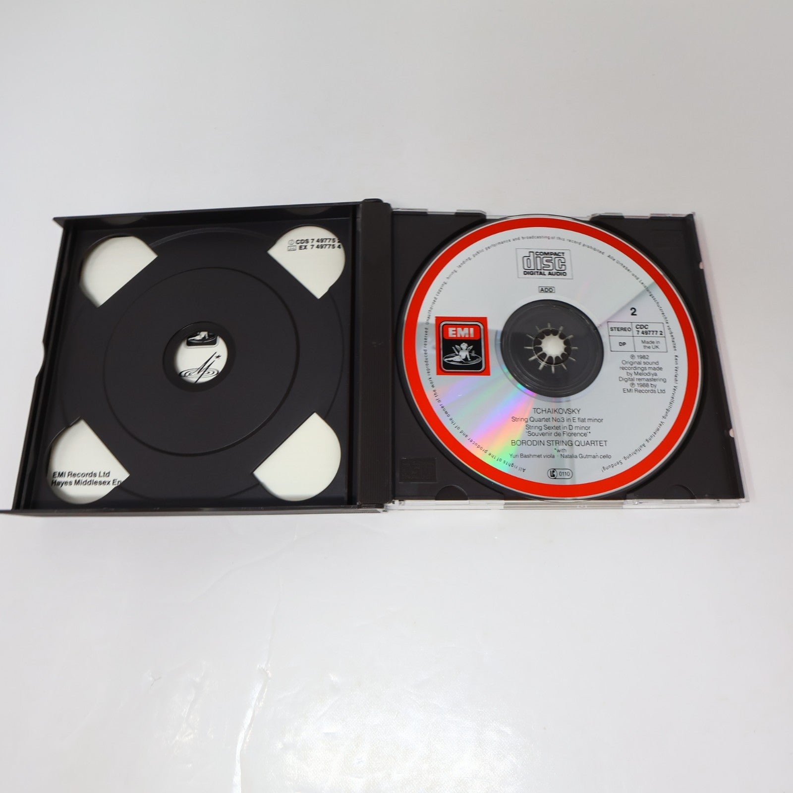 Tchaikovsky Borodin String Quartets 1-3 Souvenir de Florence/Streichquartette CD
