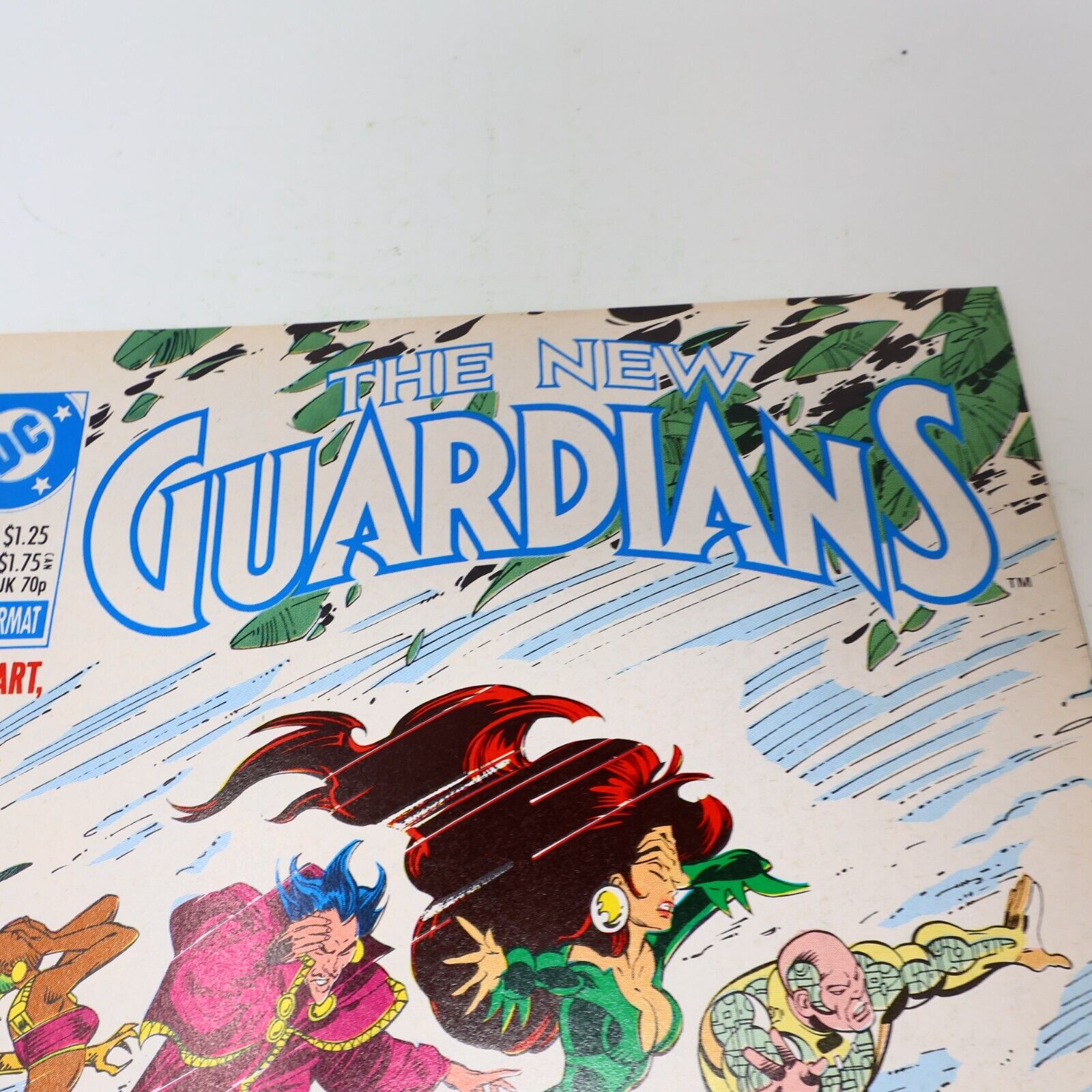 1988 Jungle Snow The New Guardians #2 Englehart/Bates/Staton/Farmer DC Comic 80s