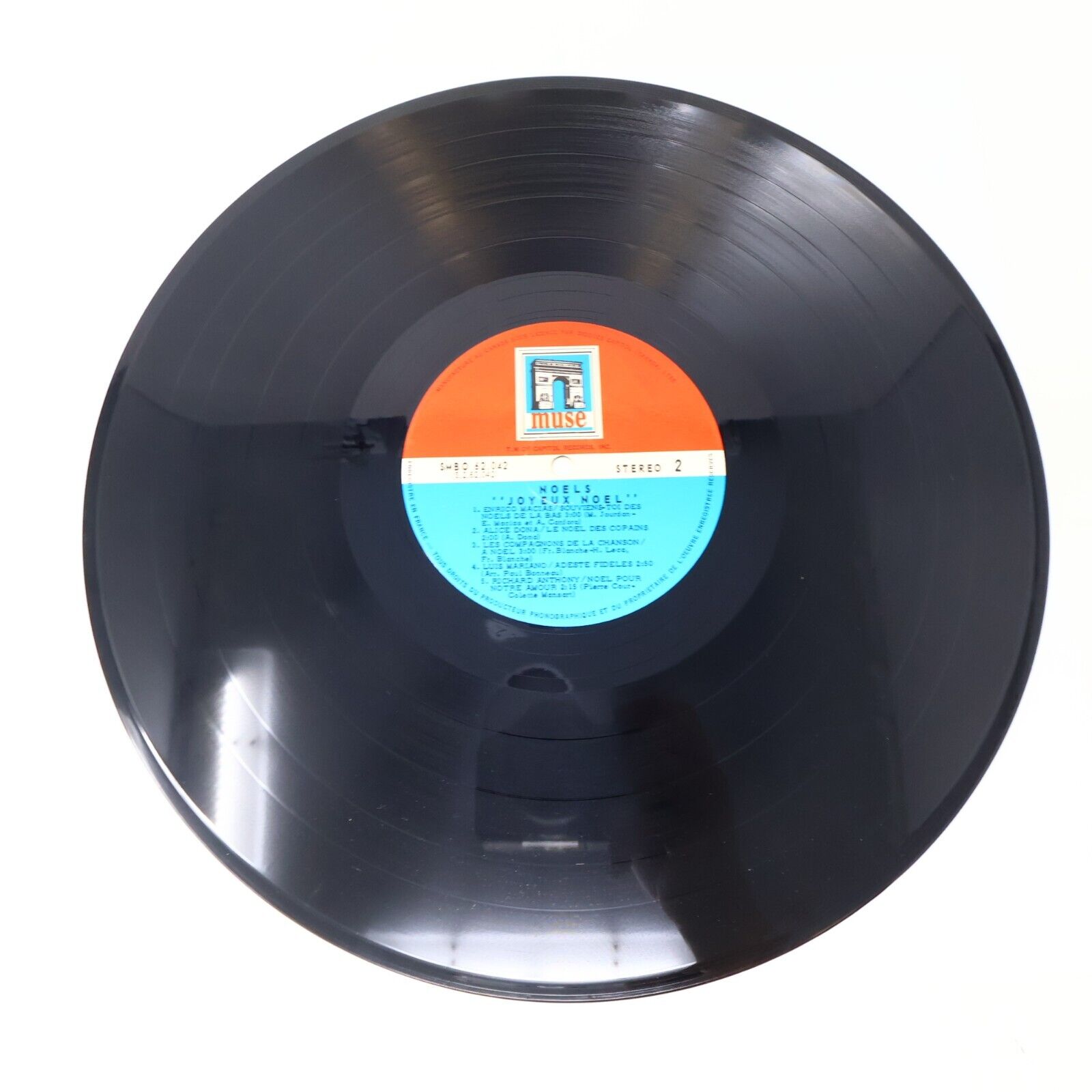Joyeux Noël LP Muse 1969 Tino Rossi Charles Trenet Dick Rivers Minuit Chrétiens