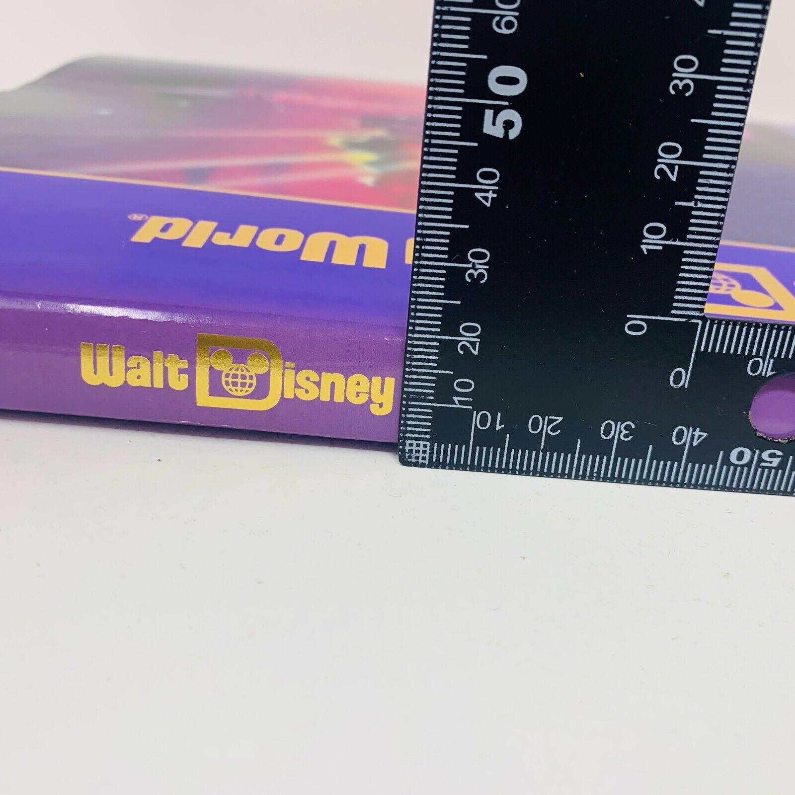 c1990s Walt Disney World Disney's Kingdom Editions Purple Theme Parks Hardcover
