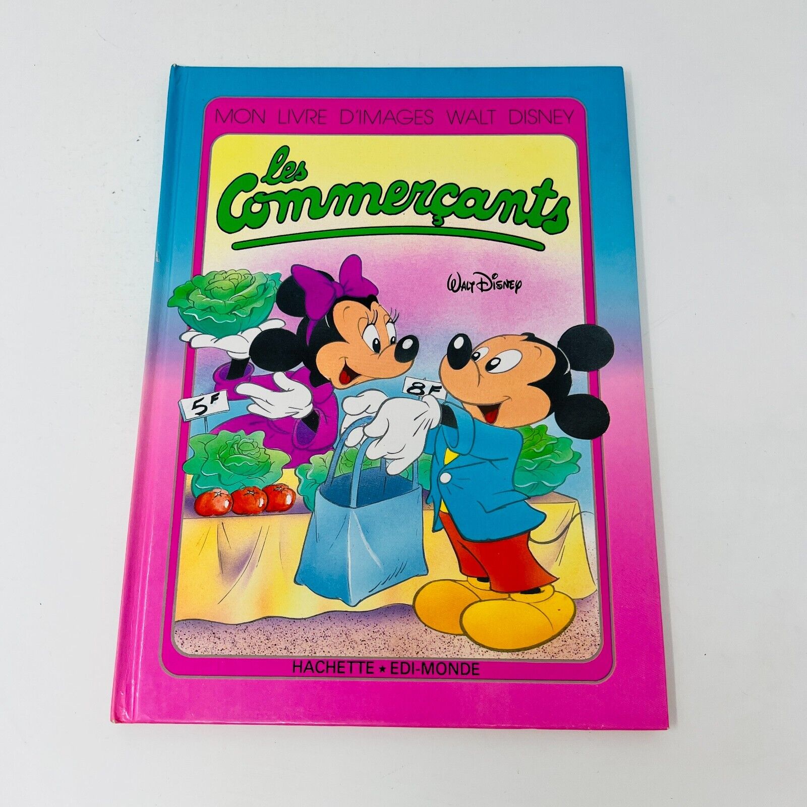 Lot de 5 Mon Livre d'Histoires/D'Images Walt Disney Enfants Français/French 1986