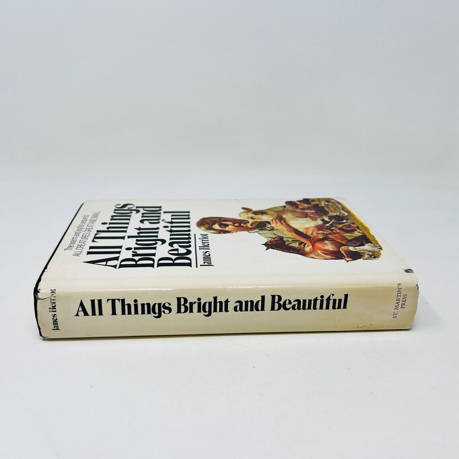 1974 All Things Bright and Beautiful Hardcover DJ by James Herriot 1st Edition