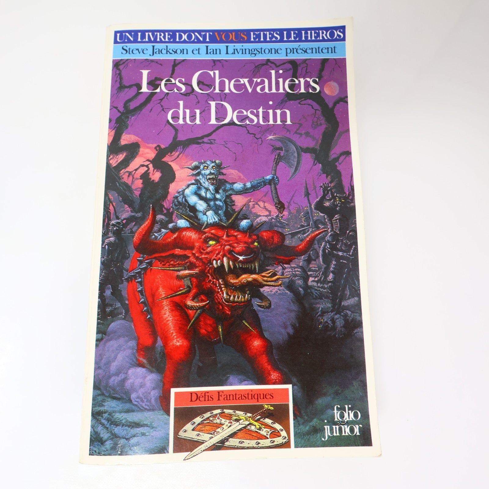 Les Chevaliers du Destin Jackson/ Livingstone Défis Fantastiques #55 LDVELH 1995