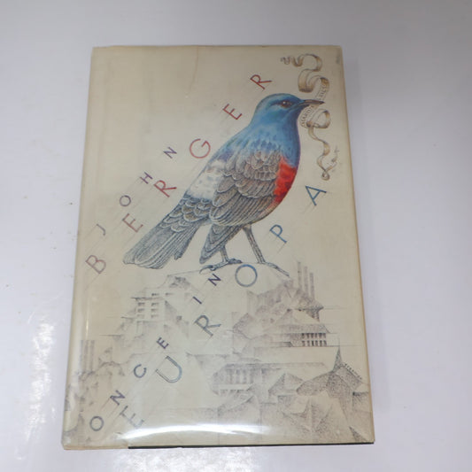 Once in Europa John Berger 1987 HC Litterature 1st Edition Hardcover Book 80s DJ