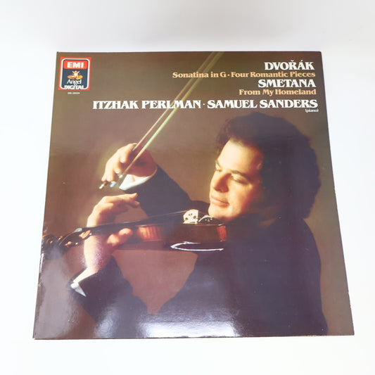 Itzhak Perlman Samuel Sanders Dvořák Sonatina In G Smetana DS-38134 Record 1985