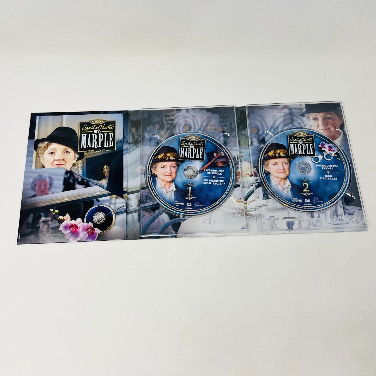 Agatha Christie Miss Marple Coffrets #2-3-4 DVD Français/French NTSC Lot Testés