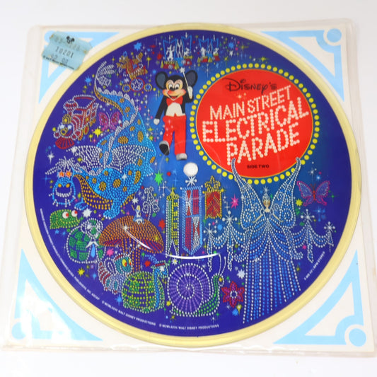 Disney's Main Street Electrical Parade 7" Music Record 1977 Disneyland Tested