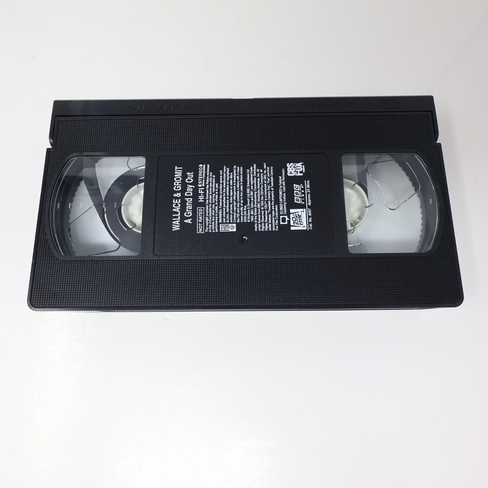 Wallace & Gromit Box Set VHS BBC NTSC Wrong Trousers/A Close Shave/Grand Day Out