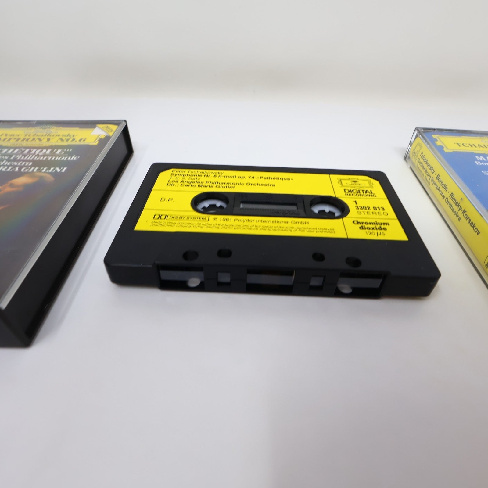 Tchaikovsky 10 Cassettes Lot Järvi/Abbado/Giulini/Karajan/Dutoit/Mehta/Muti