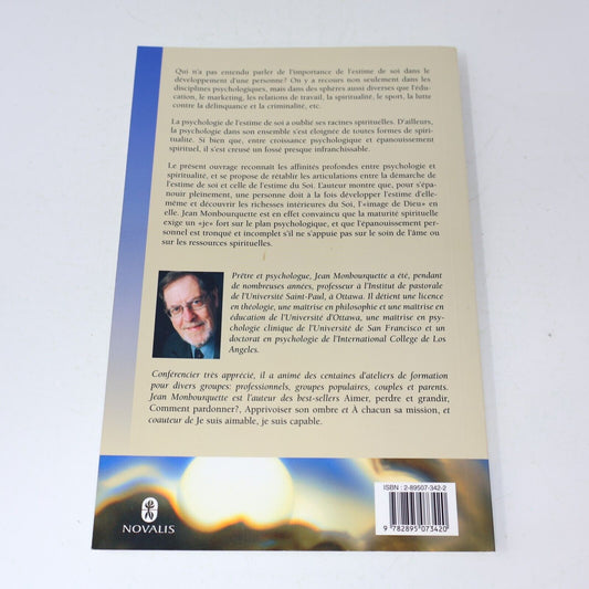 2002 De l'Estime de Soi à l'Estime du Soi de Jean Monbourquette Psychologie PB