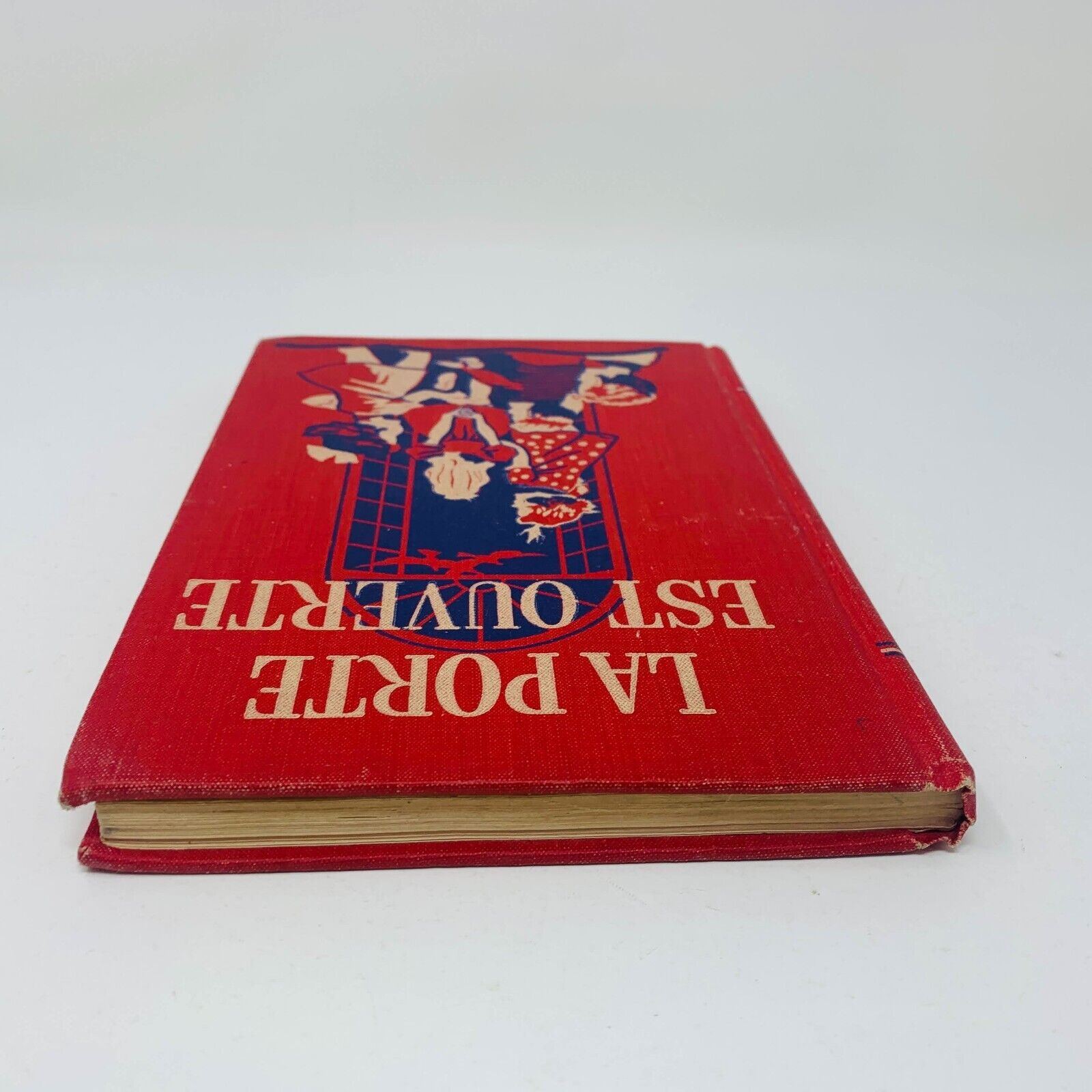 50's La Porte est Ouverte J'Apprends à Lire Premier Livre Cage Illustré Français