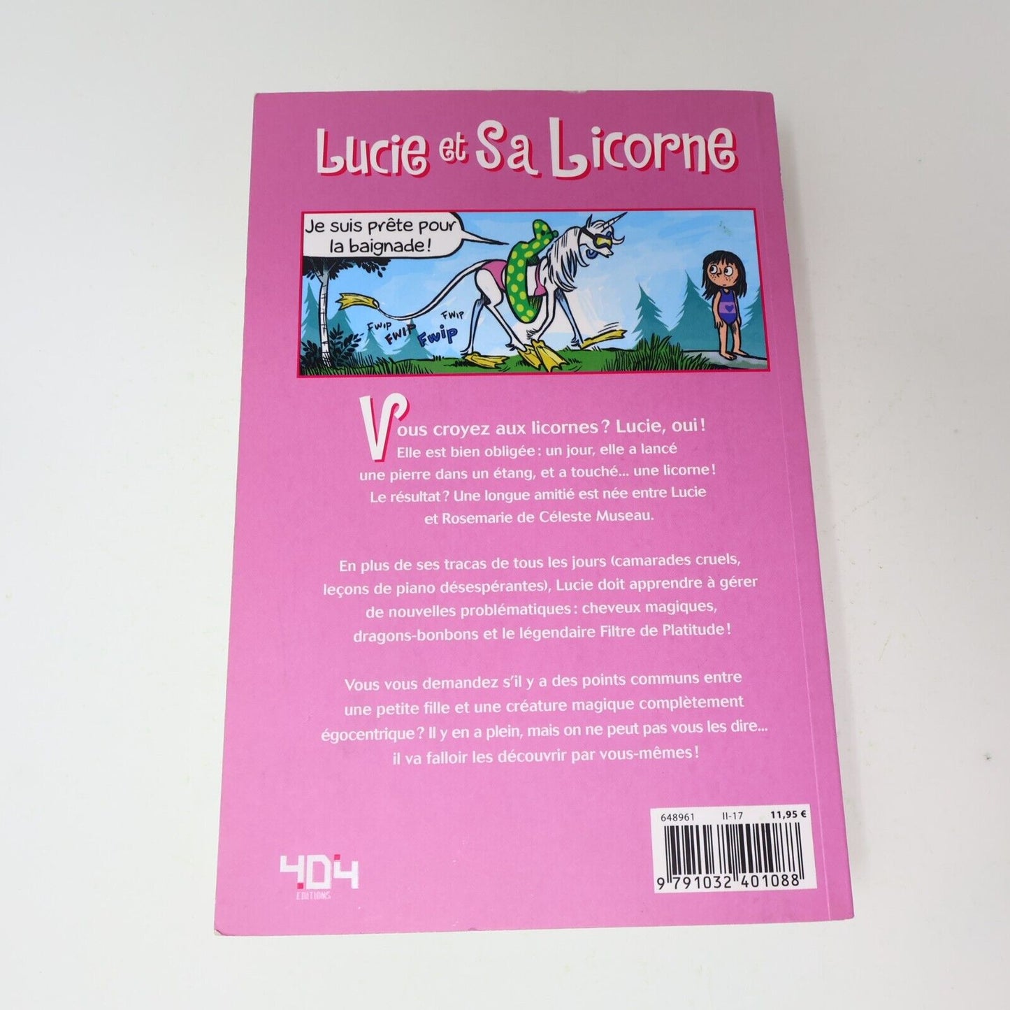 2017 Lucie et sa Licorne Dana Simpson Enfants Bande Dessinée Bd 404 Editions PB