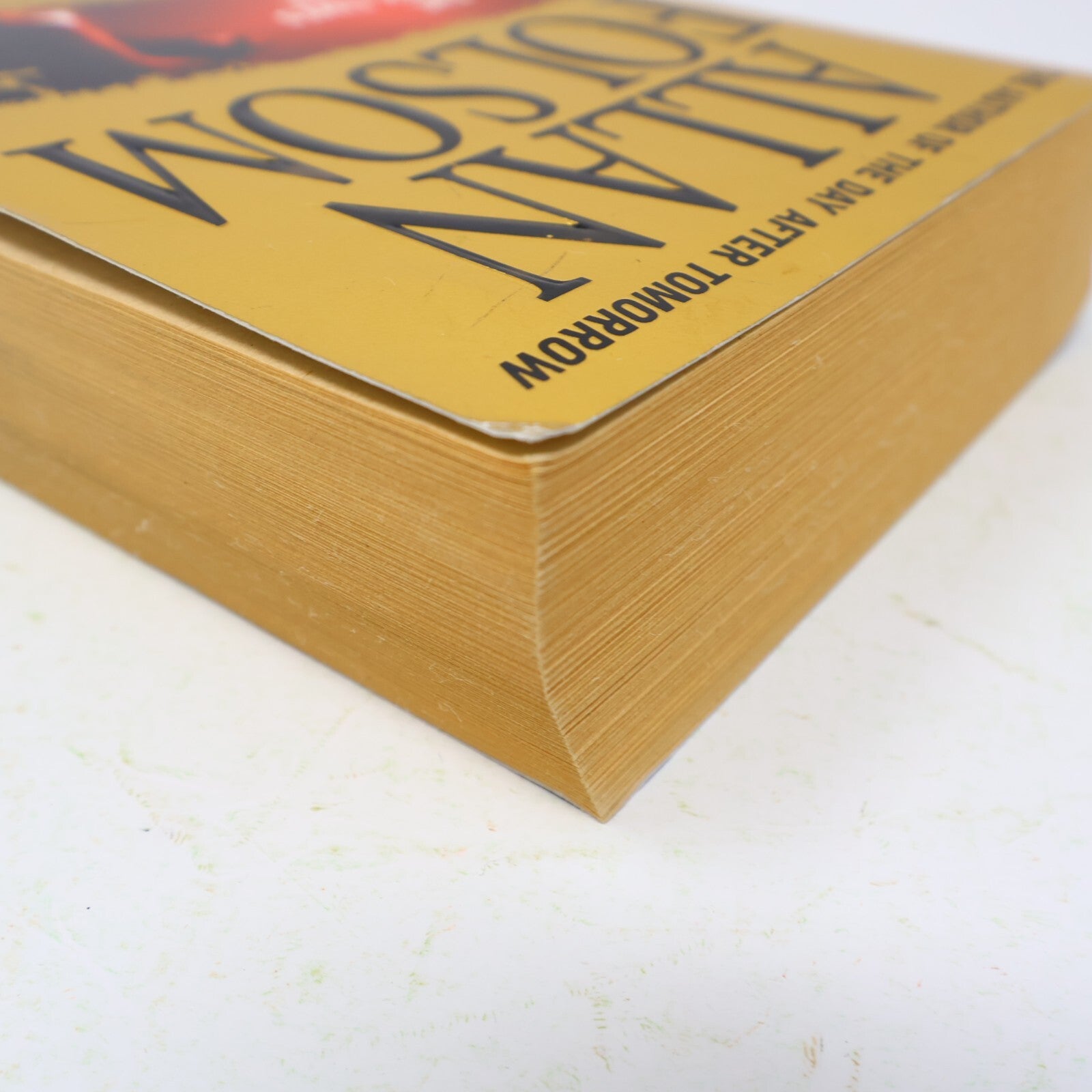 2006 The Exile Allan Folsom Forge Fiction Mystery Thriller Crime 1st Print Book