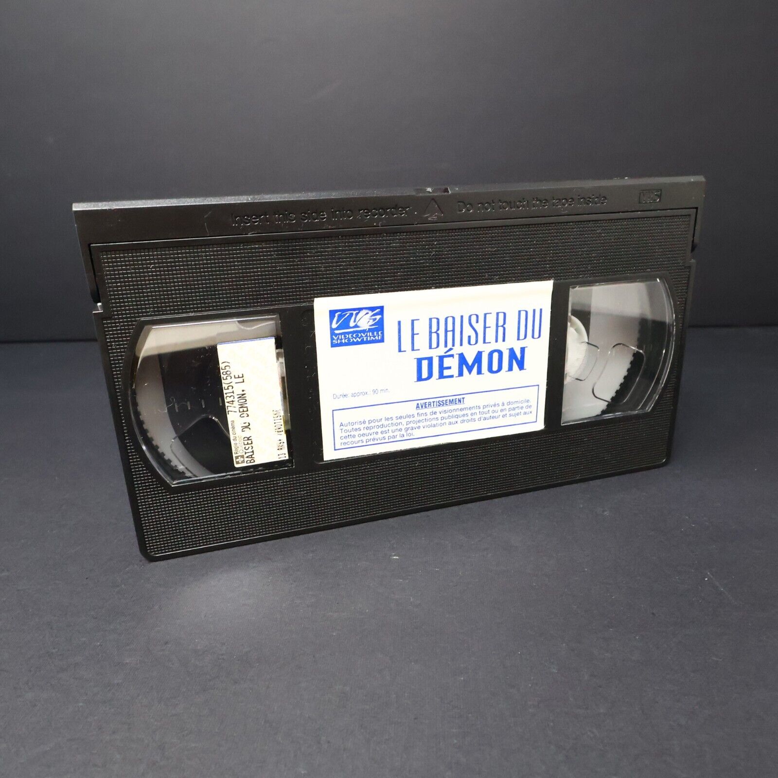 1998 Le Baiser du Démon VHS Testé Français Jeff Fahey Serpent's Lair in French