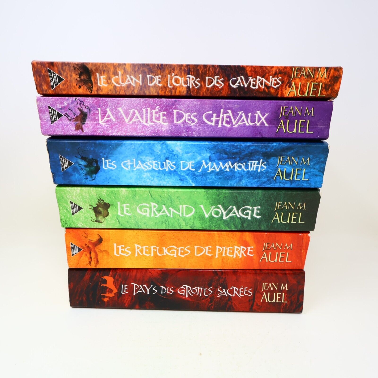 Les Enfants de la Terre 1-6 Français Série Complète Grand Format Auel Lot Livres