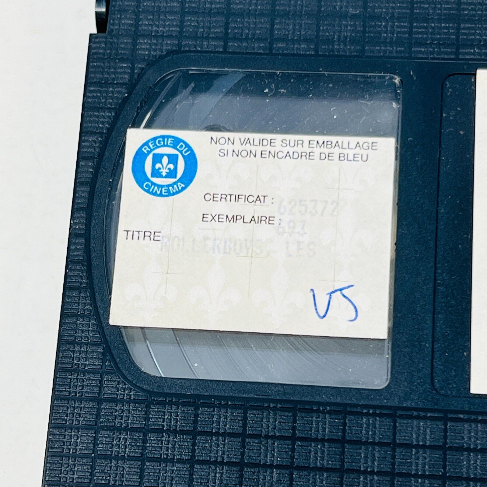 1991 Les Rollerboys VHS Testé Français/French Corey Haim Patricia Arquette NTSC