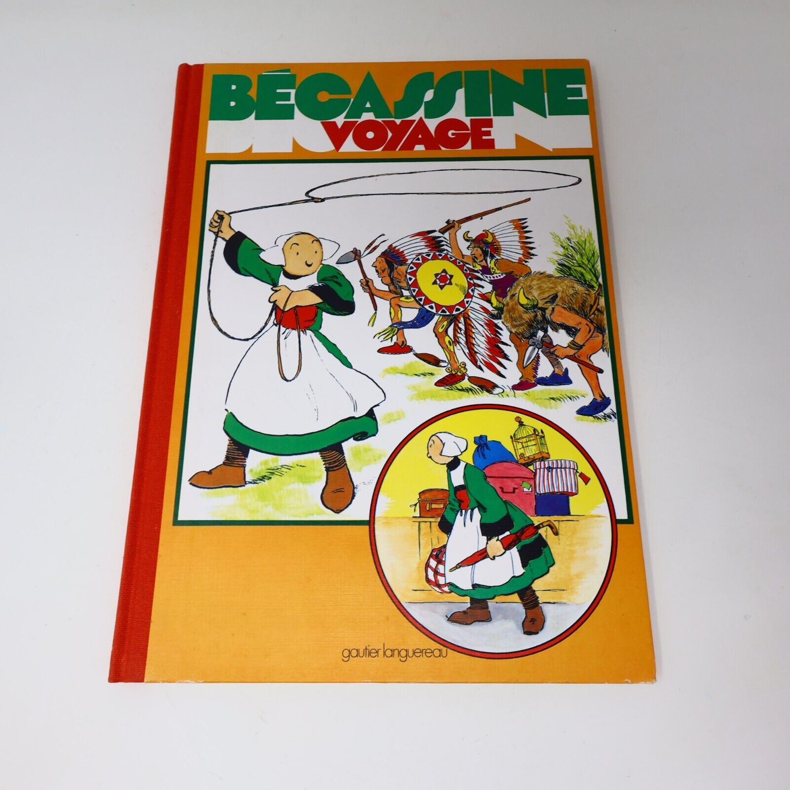 Bécassine Mobilisée Voyage Neige Lot 3 Bandes dessinées Caumery Français 80s HC