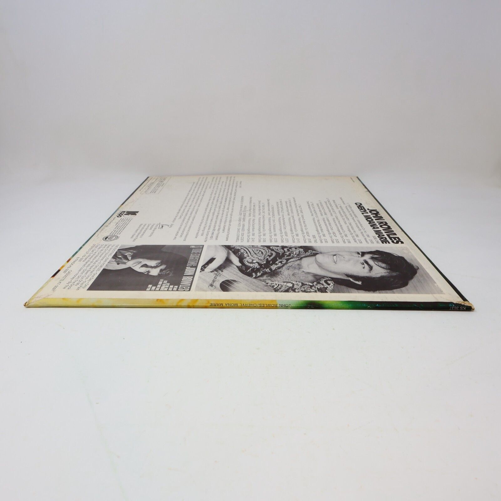 John Rowles Sings Cheryl Moana Marie LP Record Vinyl Canada KS 3637 Kapp 1970