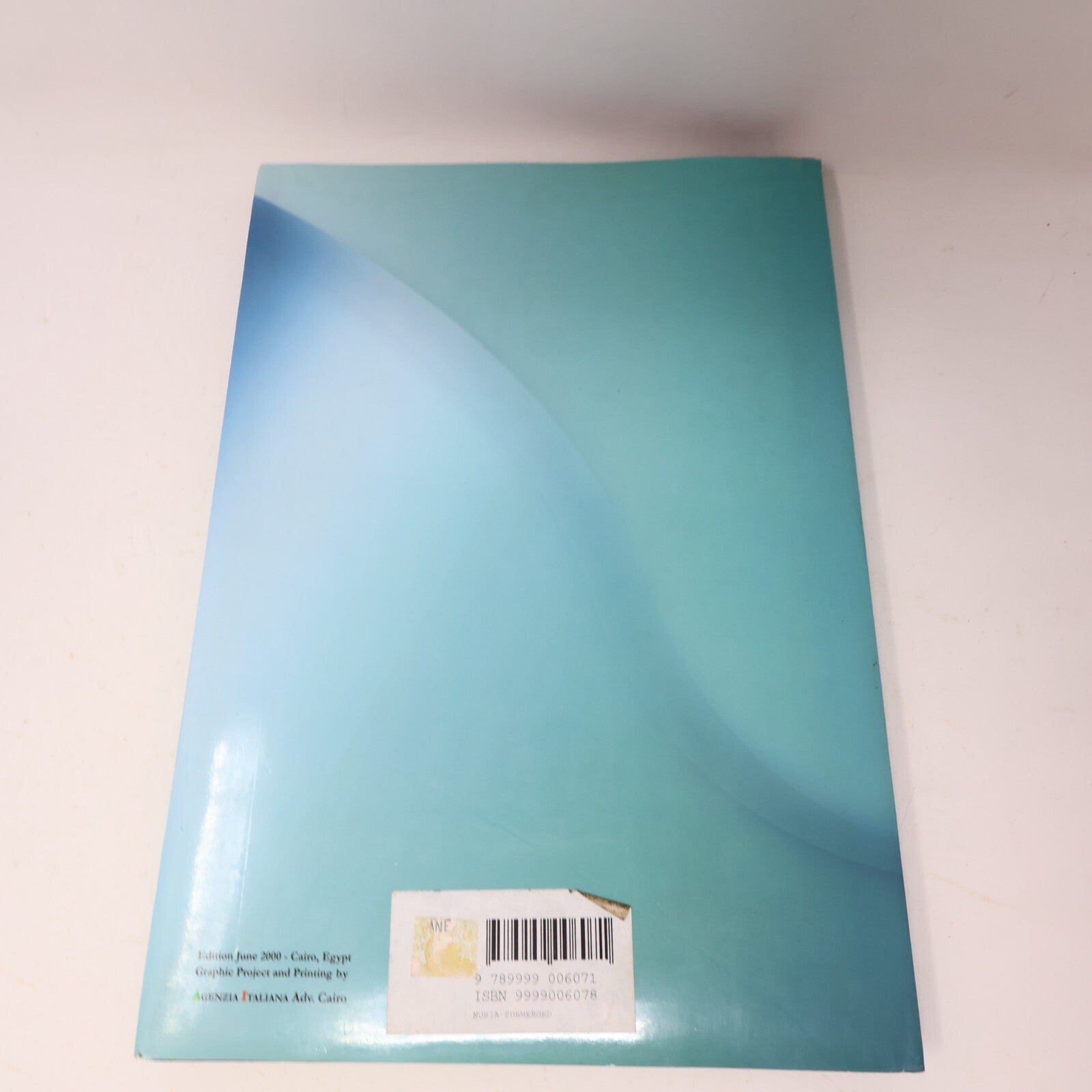 2000 Nubia Submerged Simone/Marino Society History Archeology Agenza Italiana HC