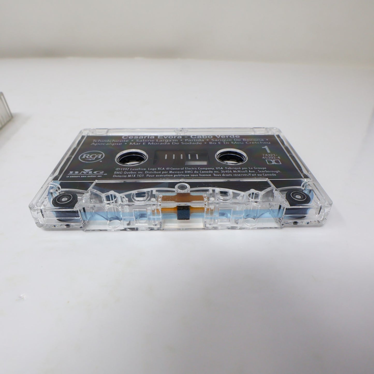 Cesaria Evora 2 Cassette Lot Cesaria/Cabo Verde Tchintchirote/Sabine Larga'm 90s