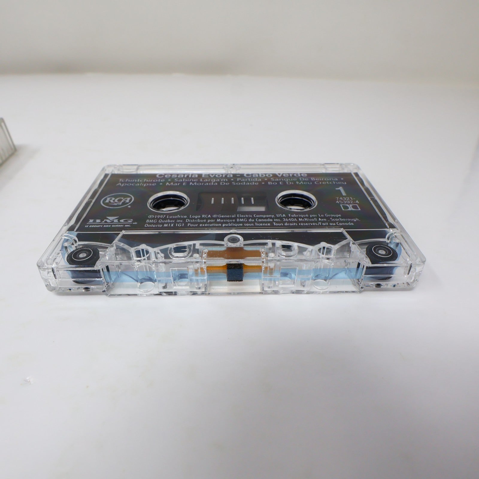 Cesaria Evora 2 Cassette Lot Cesaria/Cabo Verde Tchintchirote/Sabine Larga'm 90s