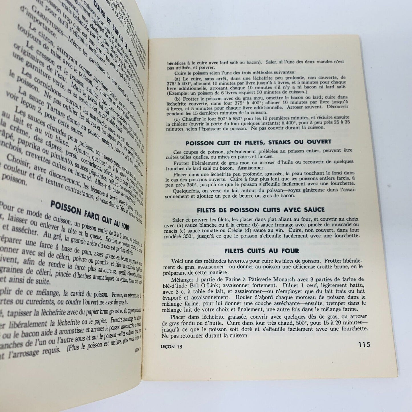 1947 La Cuisine Rendue Facile Anna Lee Scott Farine Monarch Livre Recettes HC