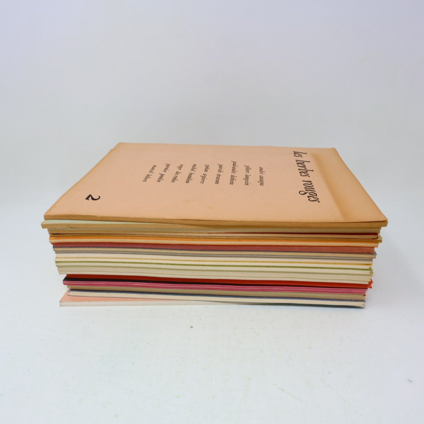 Les Herbes Rouges #2-20, 147 Poésie Québec Fée des Étoiles Lot 20 Livres 70s PB