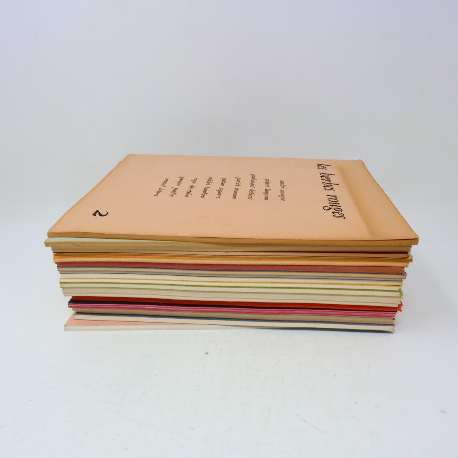 Les Herbes Rouges #2-20, 147 Poésie Québec Fée des Étoiles Lot 20 Livres 70s PB