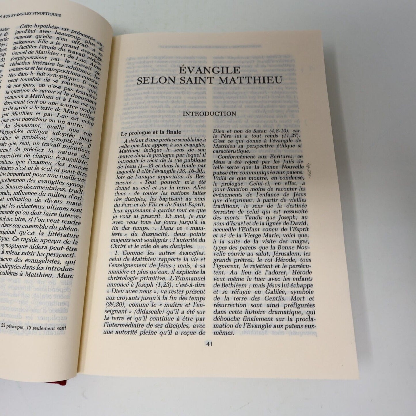 1989 Nouveau Testament Traduction Œcuménique Tob Cerf Édition Intégrale Français