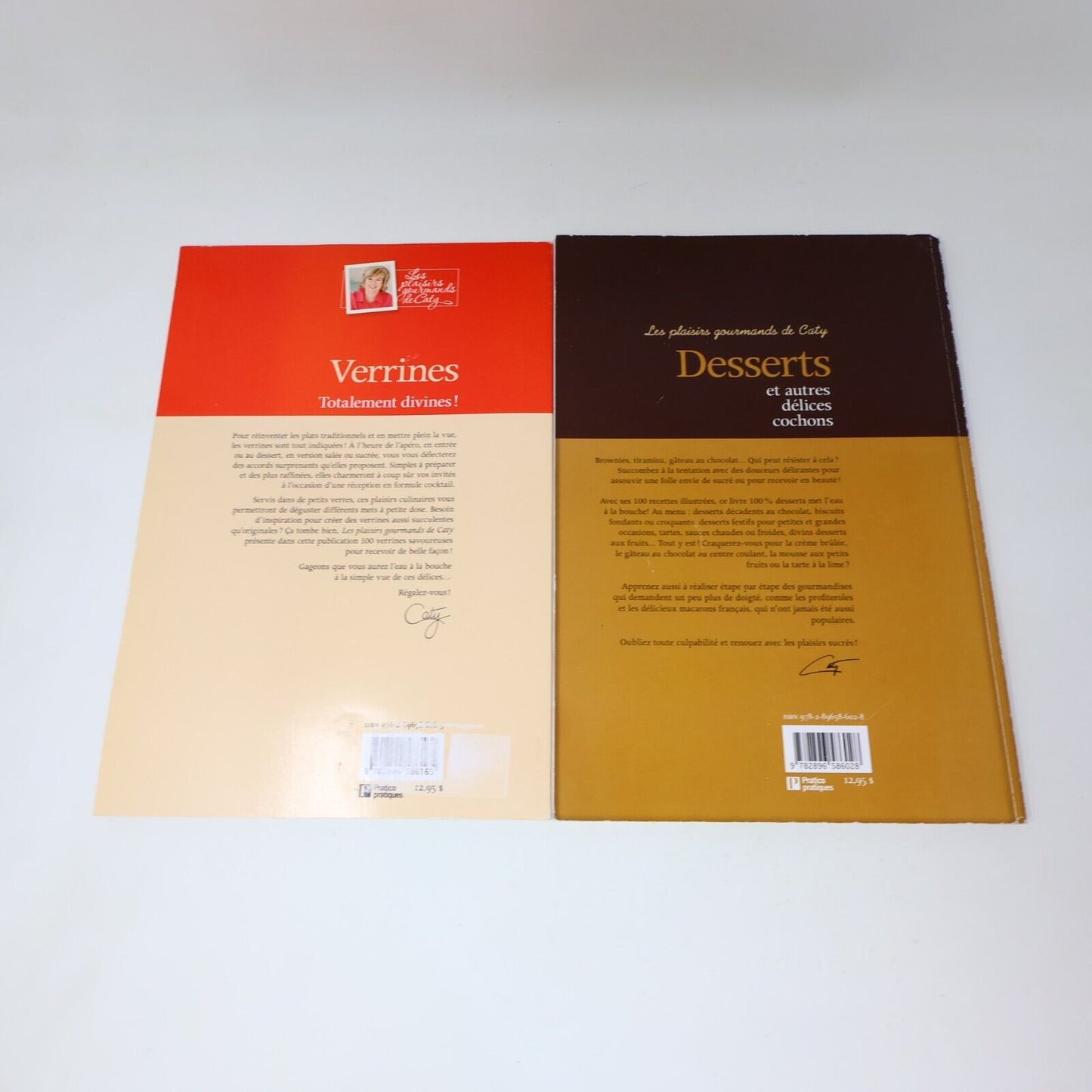 Lot 7 Les Plaisirs Gourmands de Caty Souper Express Desserts Plats Mijotés PB